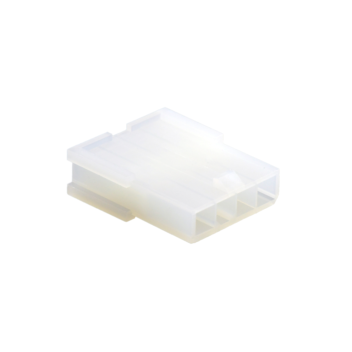 Pitch 4.2mm Female 单排 Housing 无耳 4Pin 本色